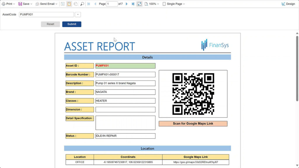 Asset Management Dashboard 2