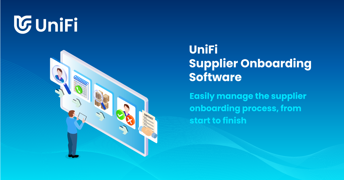 Next-gen Supplier Onboarding Software | UniFi
