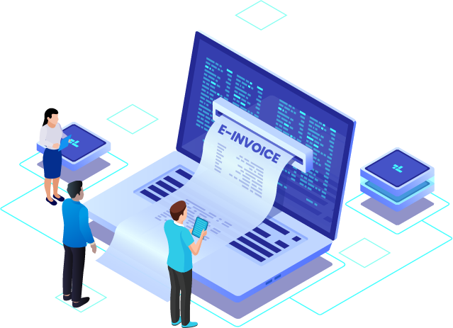 E-Invoice concept images