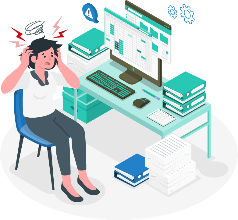 worker stress for manual systems